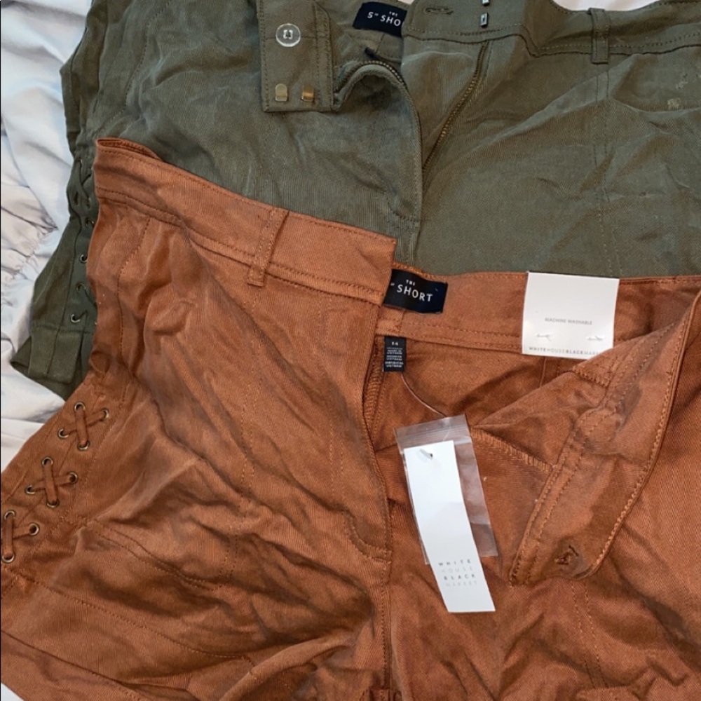 2 pair White House black market shorts